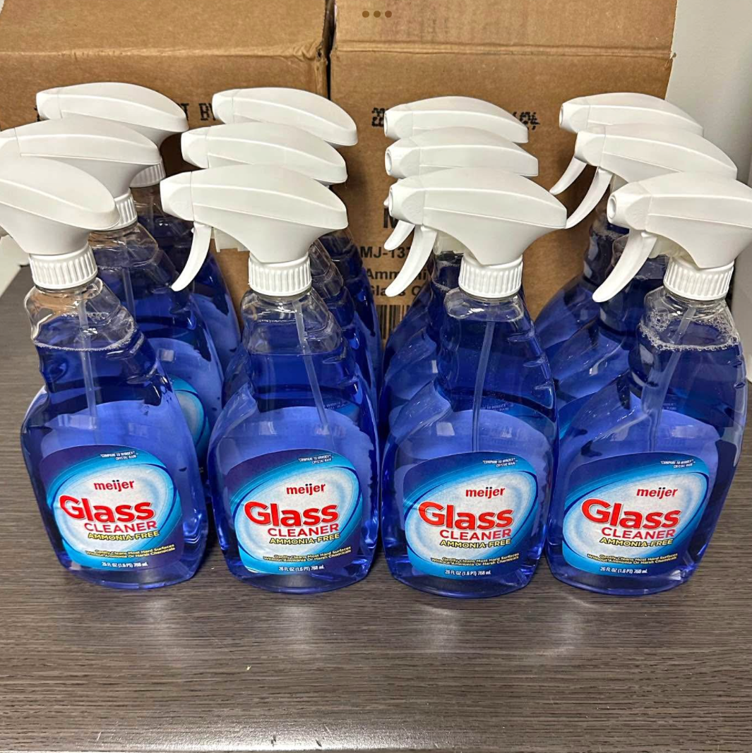 Meijer Glass Cleaner - 26oz.