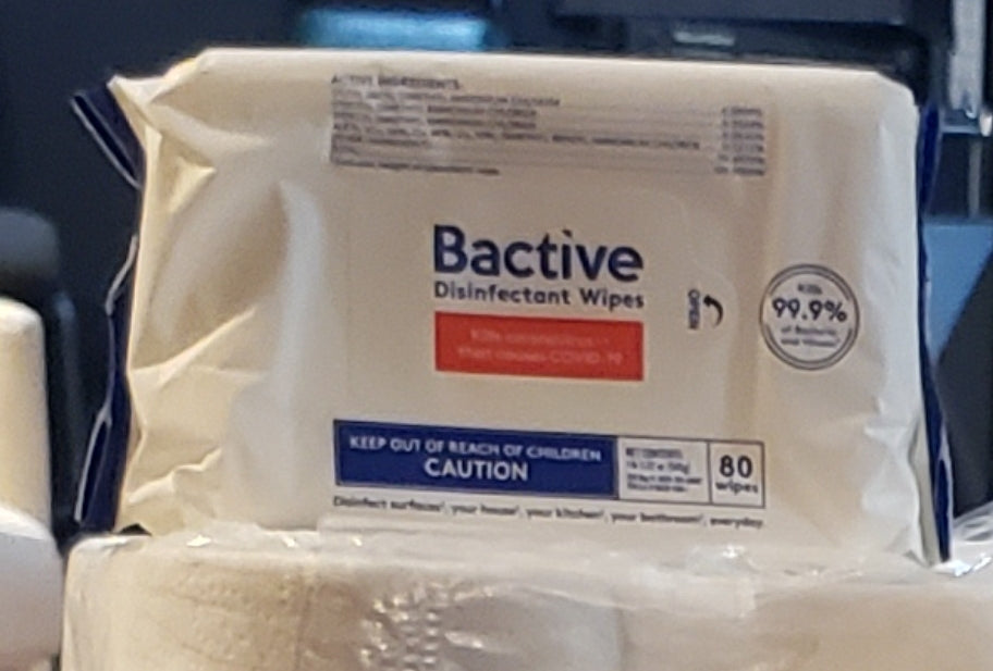 Bactive Wipes-80