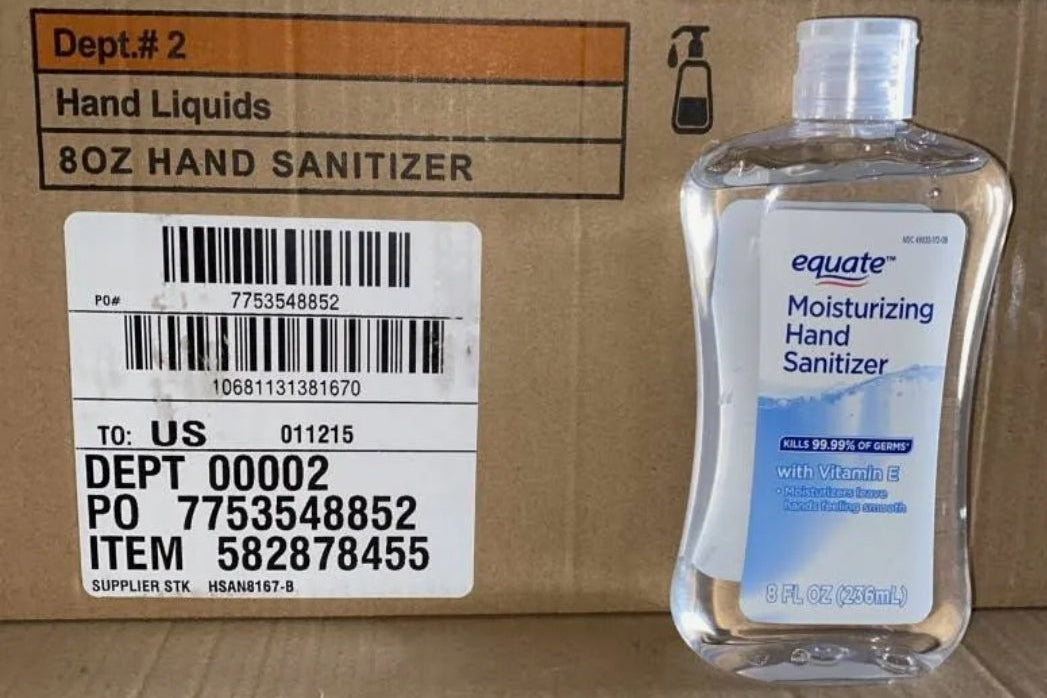 Equate Hand Sanitizer 8oz Bottle